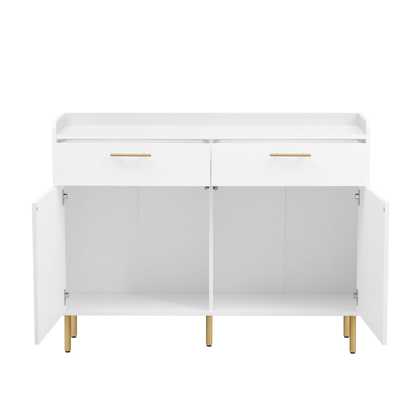 Melo Wooden Storage Cabinet - White