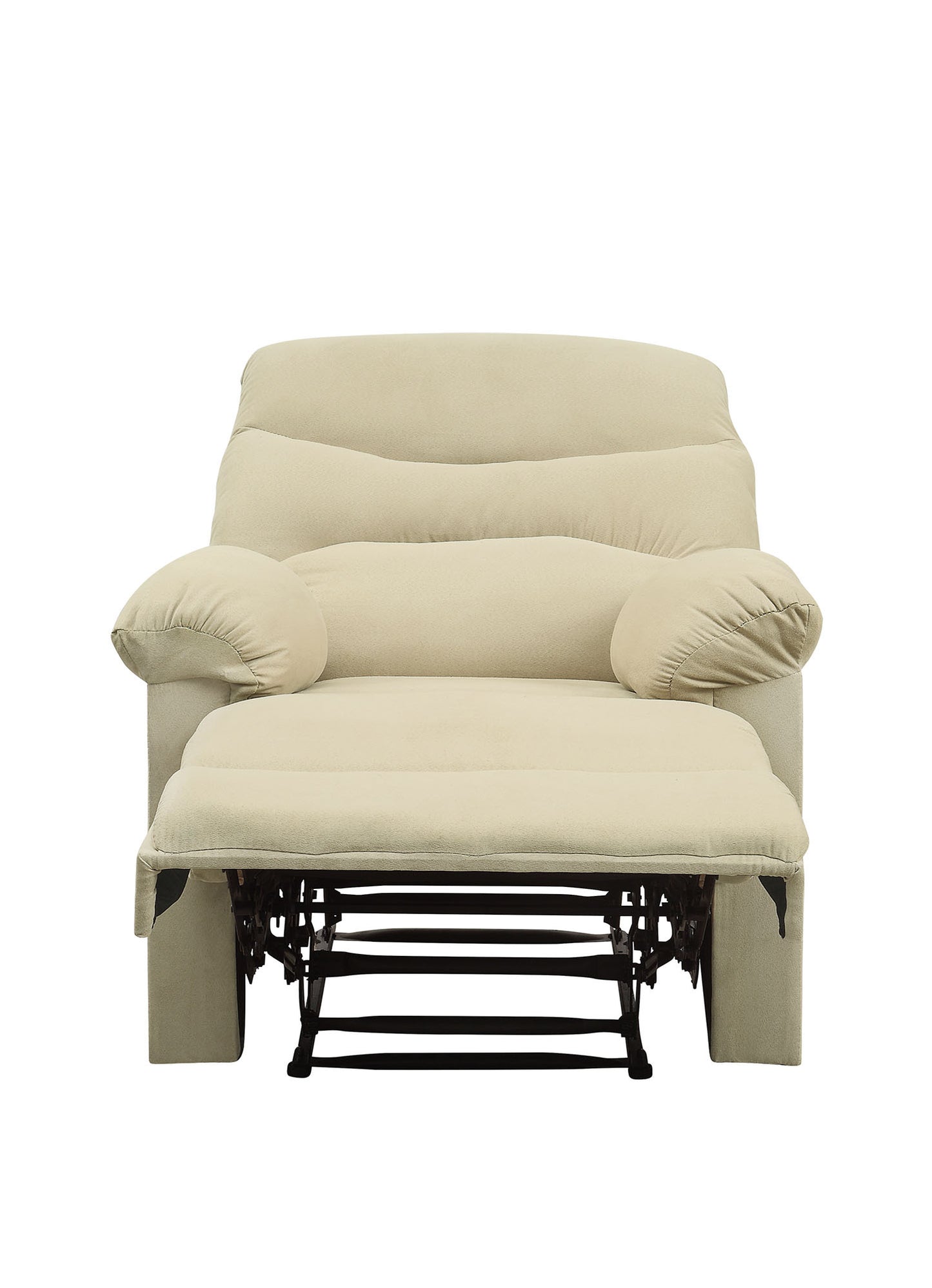 Zamora Glider Recliner with Pillow Top Armrest - Beige