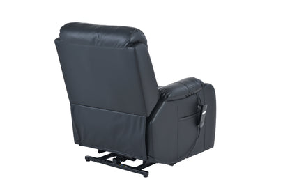 Rios PU Lift Chair Recliner - Black