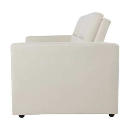 Bolton Loveseat Sleeper - Cream