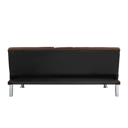 Devo Convertible Sofa Bed  - Brown