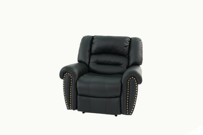 Franklin Manual Motion Recliner Chair - Black