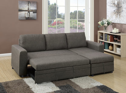 Andersen Convertible Sectional Sofa - Black