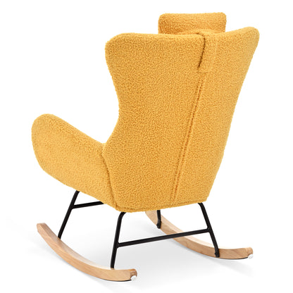 Anton Rocking Chair - Yellow