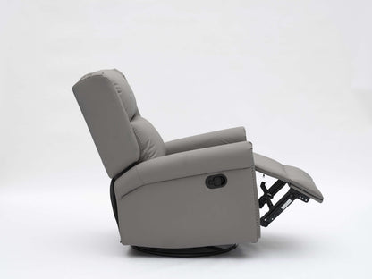 Daniela 360 Swivel Manual Recliner - Gray