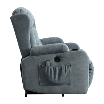 Parsons Power Lift Recliner Chair - Blue