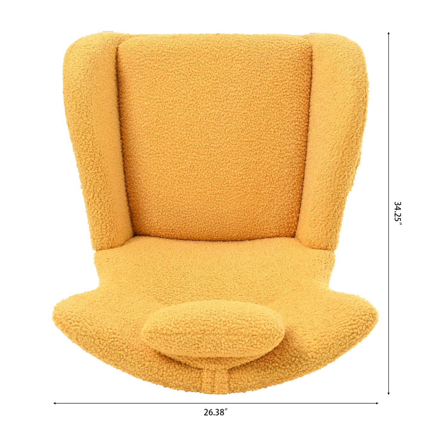 Anton Rocking Chair - Yellow