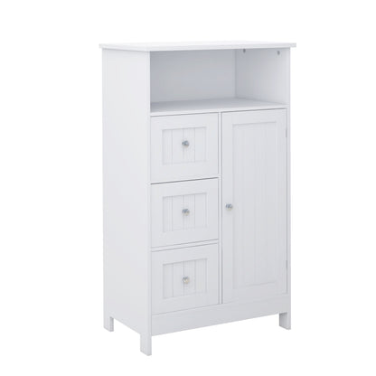 Shera Bathroom Storage Cabinet - White