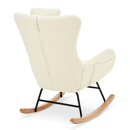 Anton Rocking Chair - Beige