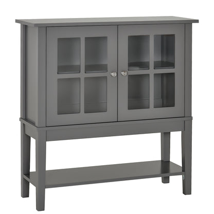 Janis Sideboard Buffet Cabinet - Gray