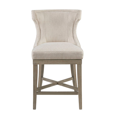 Carson Counter Stool with Swivel Seat - Cream