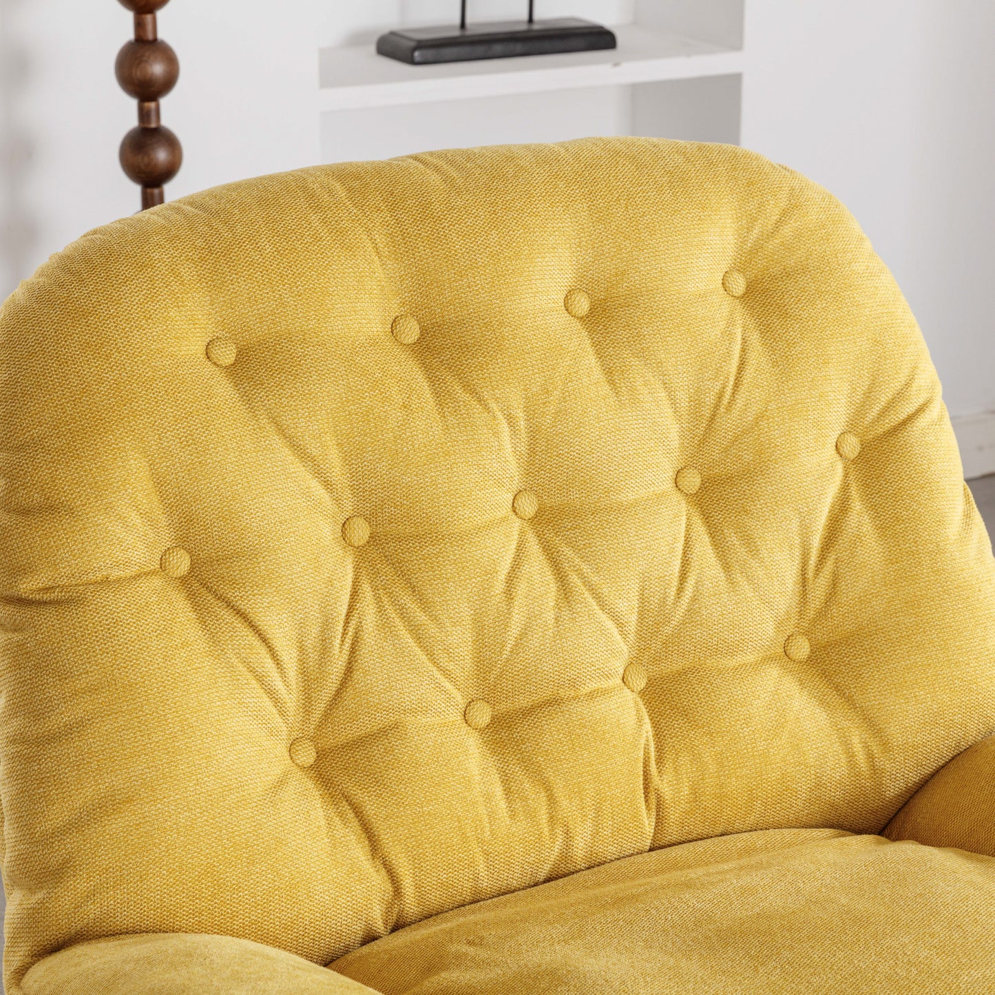 Roxie 270 Degree Swivel Power Recliner with Voice Control - Yellow