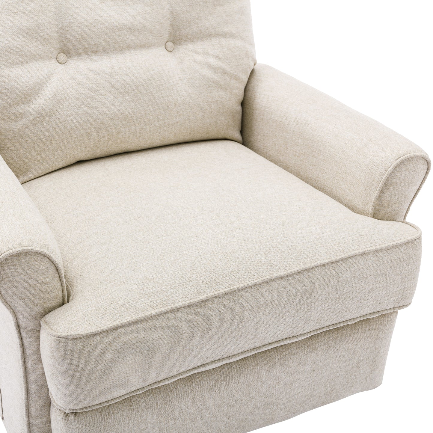 Vo 270 Degree Swivel Recliner Chairs - Cream