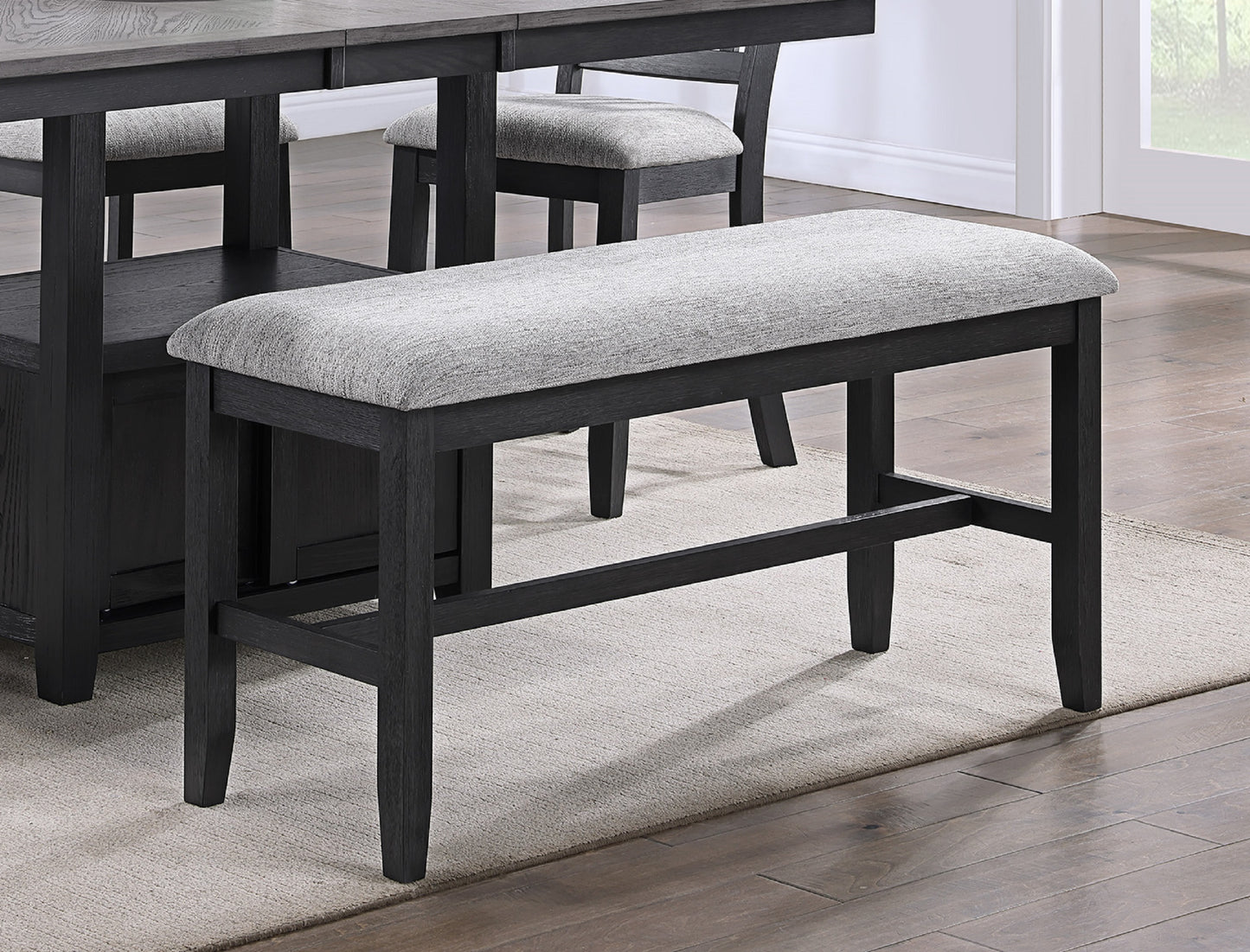 Lea Counter Height Upholstered Bench