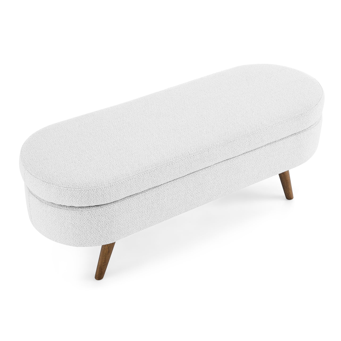 Amari Ottoman Storage Benches - White