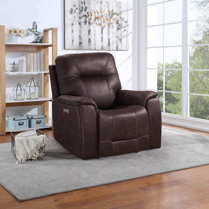 Celia Triple-Power Recliner - Brown