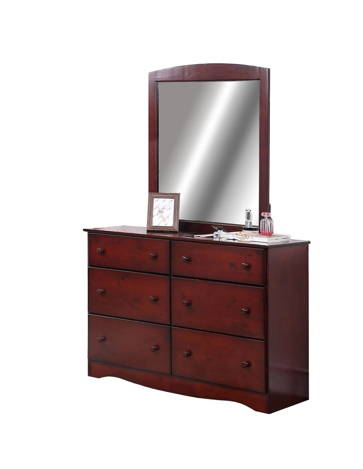 Go Green Woods Dresser With Mirror