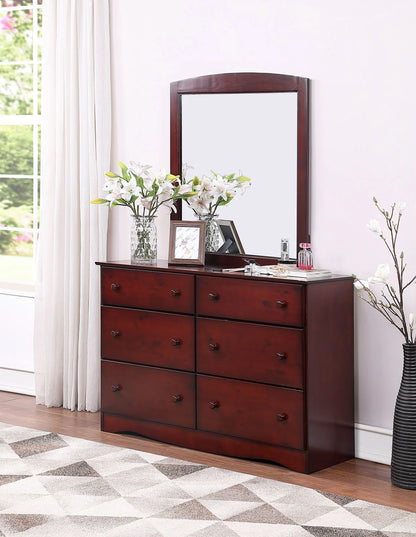 Go Green Woods Dresser With Mirror