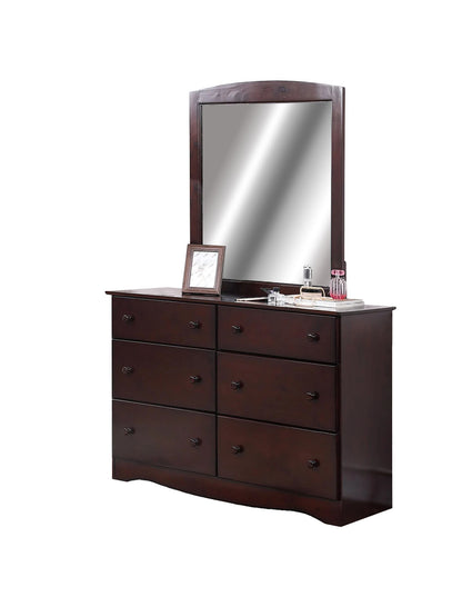 Go Green Woods Dresser With Mirror