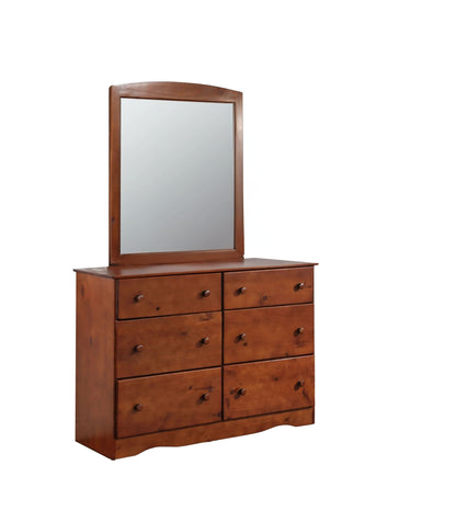 Go Green Woods Dresser With Mirror