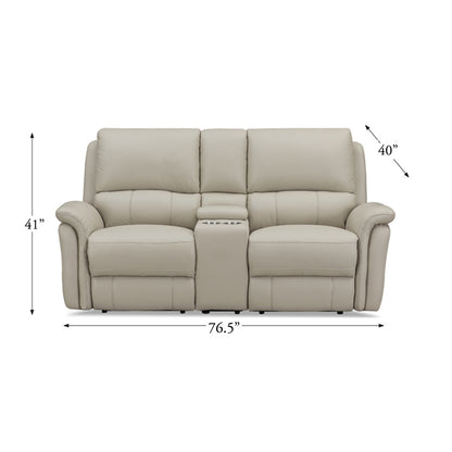 Erindale Power Headrest Zero Gravity Reclining Loveseat - Off White