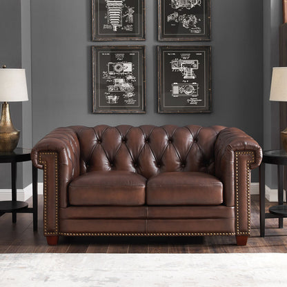 Stanwood Leather Loveseat