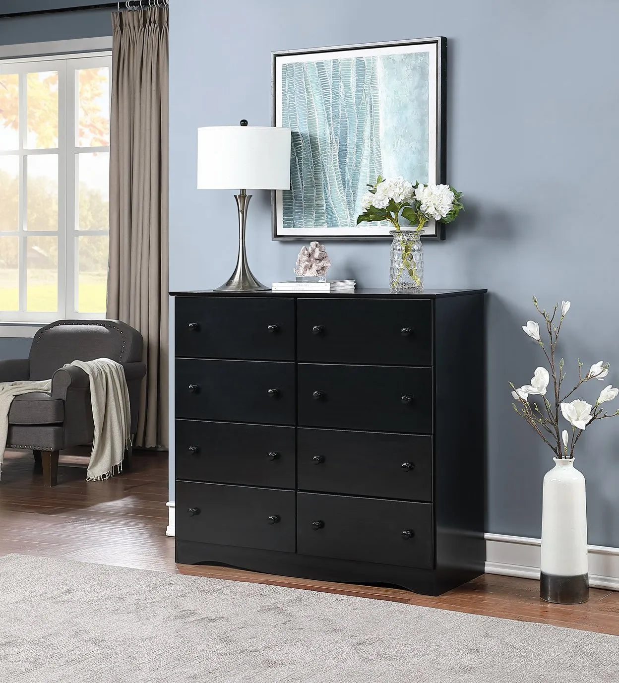 Go Green Woods  8 Drawer Dresser