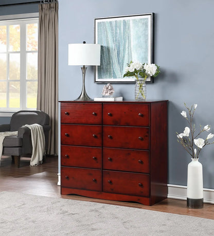 Go Green Woods  8 Drawer Dresser