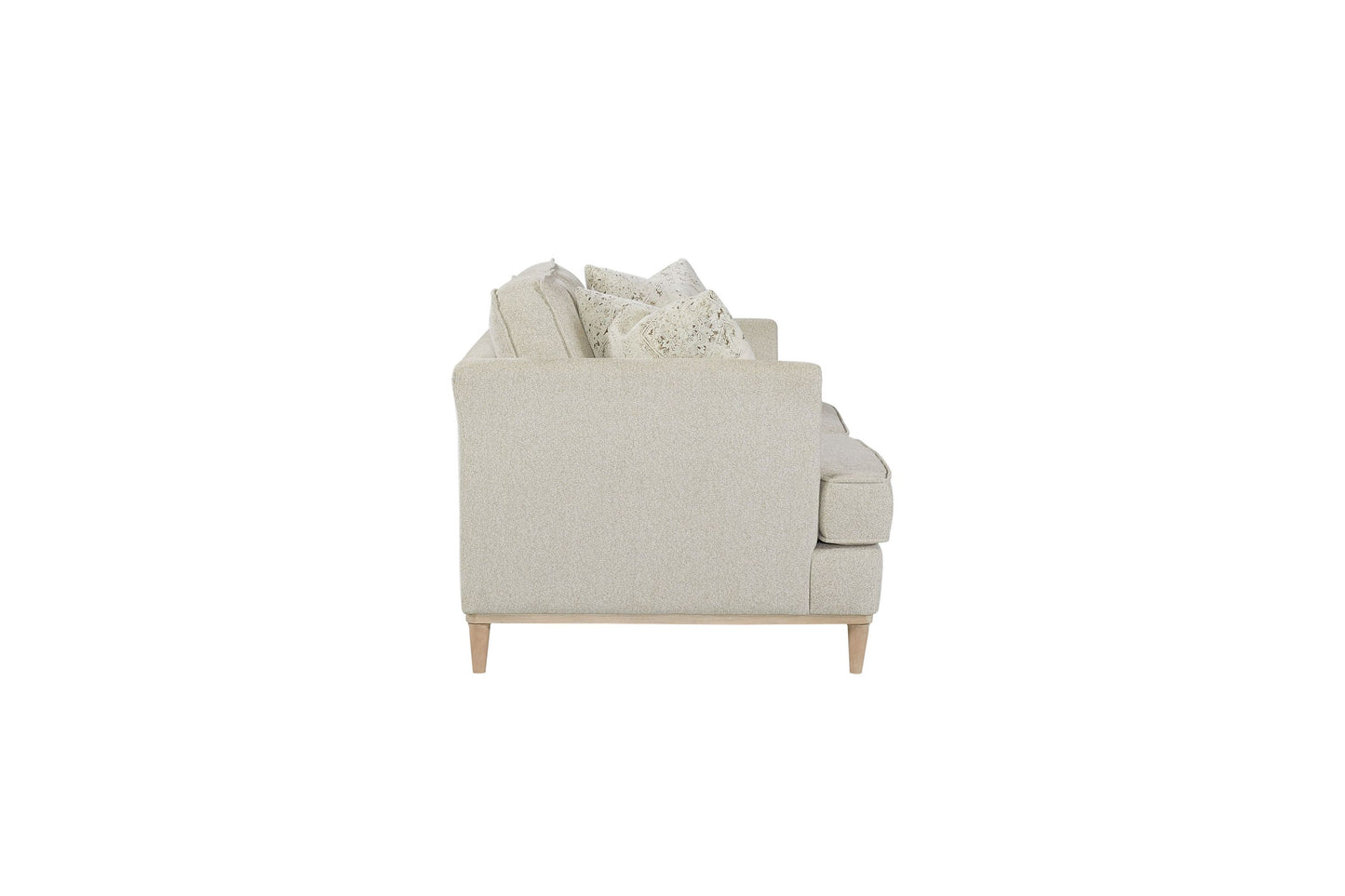 Rocha Loveseat Reversable Cushion with 2 Pillows - Off White