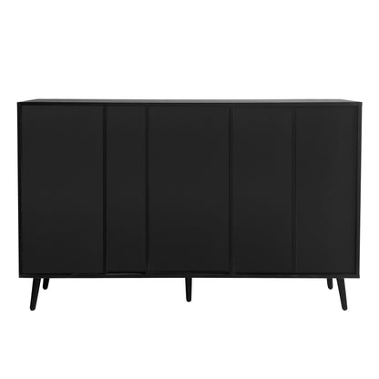 Bella Storage Cabinet - Black/Gray