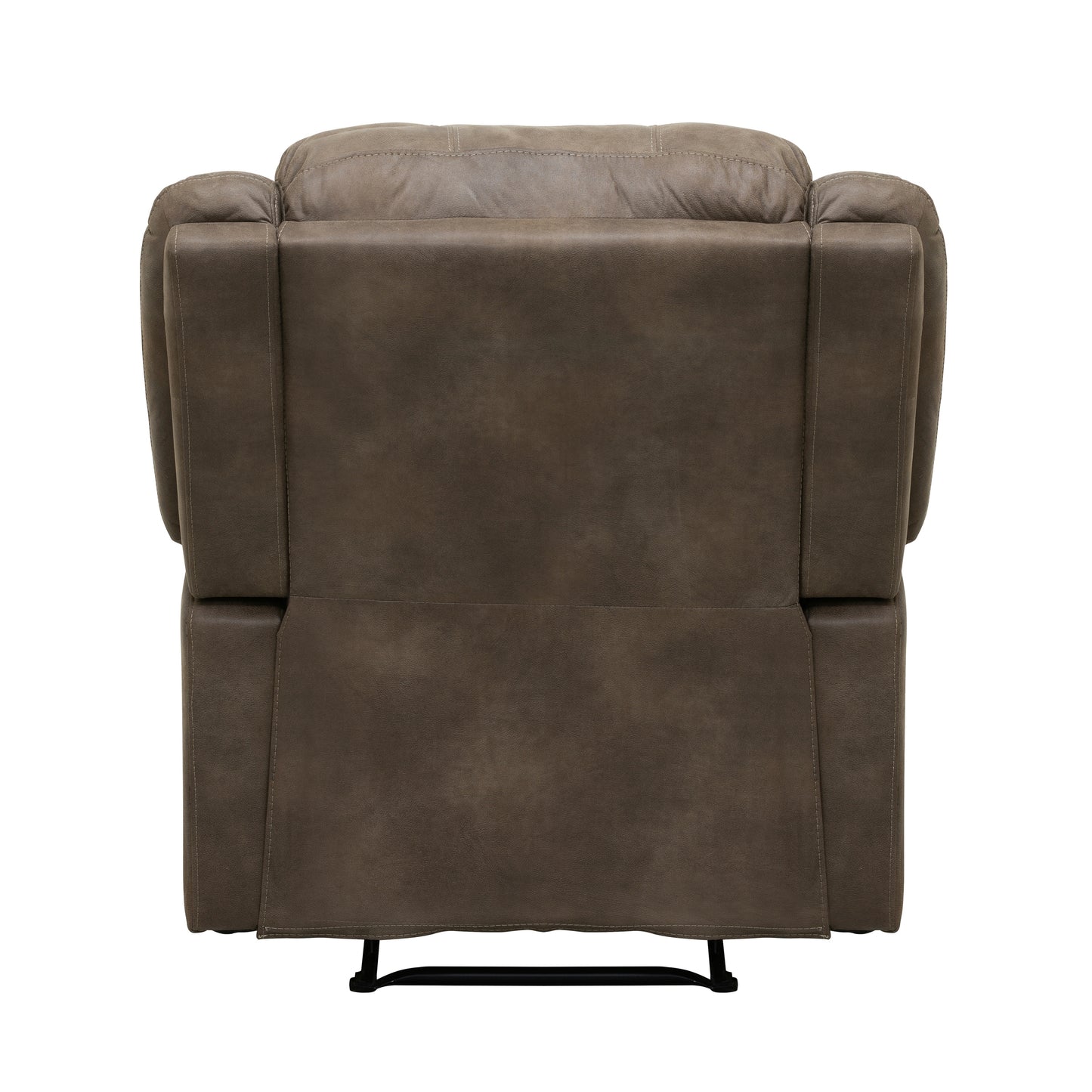 Anya Solid Wood Frame Reclining Chair - Brown