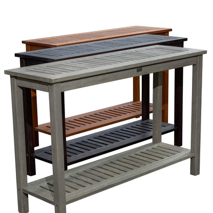 Voga Eucalyptus Console Table - Gray