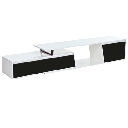 Taylor Extendable TV Stand - White