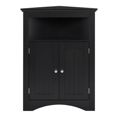 Carson II Corner Cabinet - Coffee