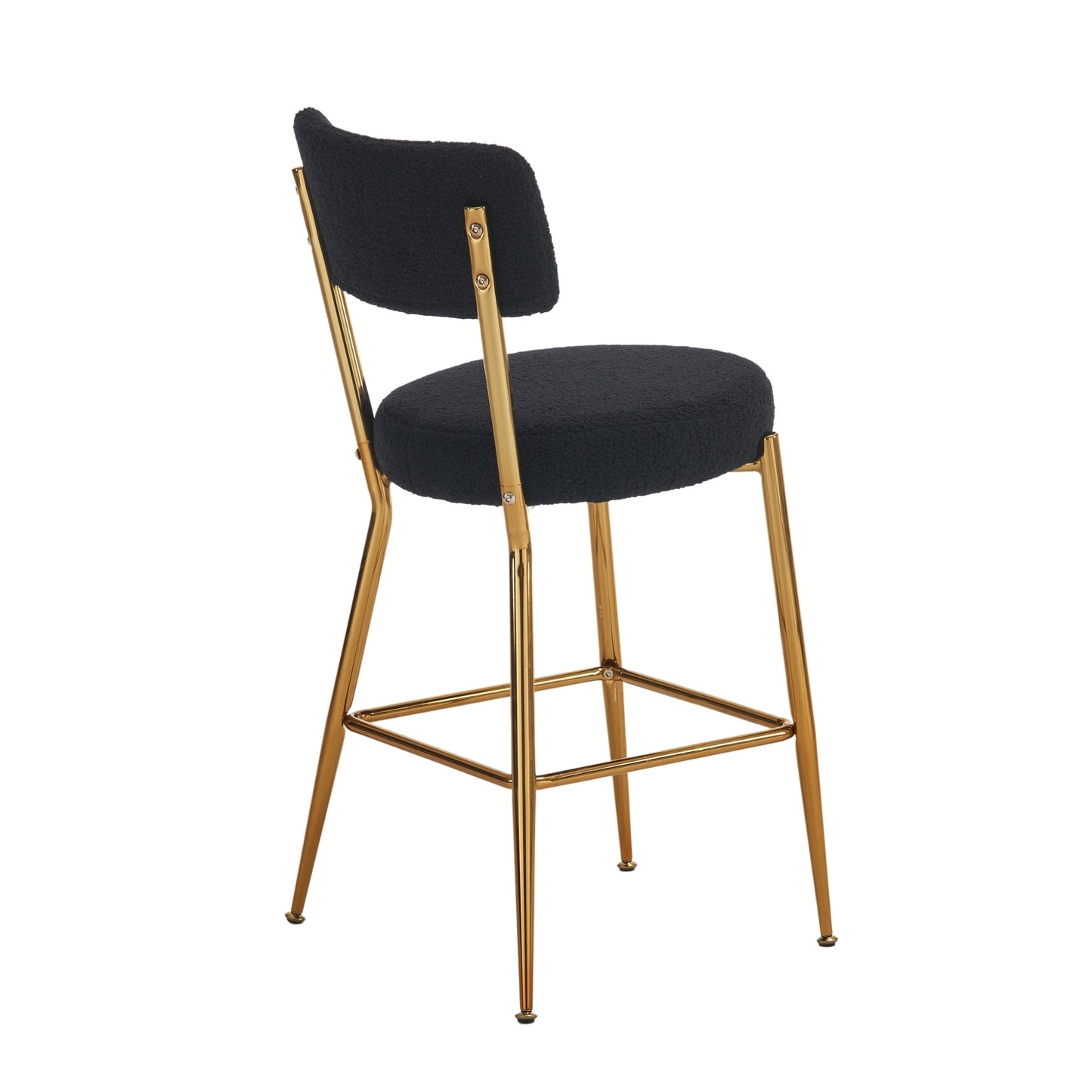 Atlas Island Comfort Bar Stool - Black Set of 2