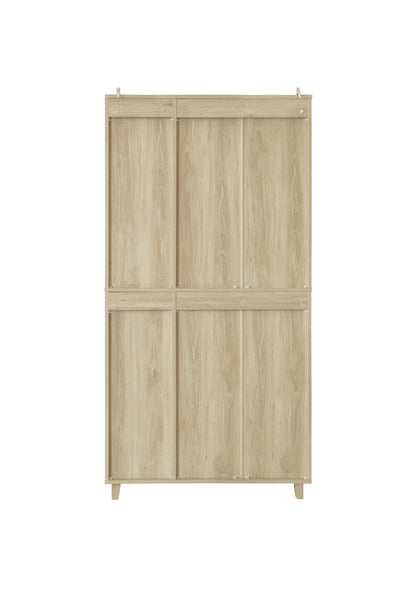 Acuna II 4 Door Storage Cabinet - Natural