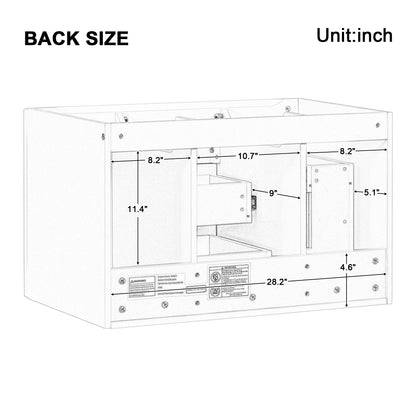 Greenwood Wall Mounted Bathroom Vanity