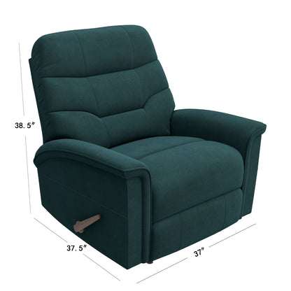 The Newport Recliner Chair - Teal Blue