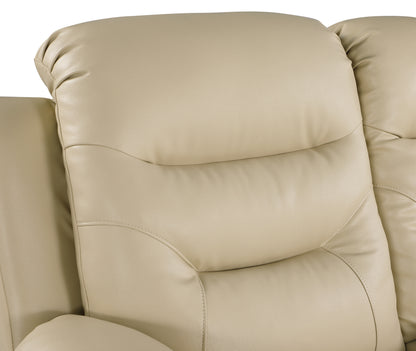 Rowan Reclining Console Loveseat - Beige