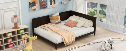 Lou Full Size Wooden Daybed - Espresso