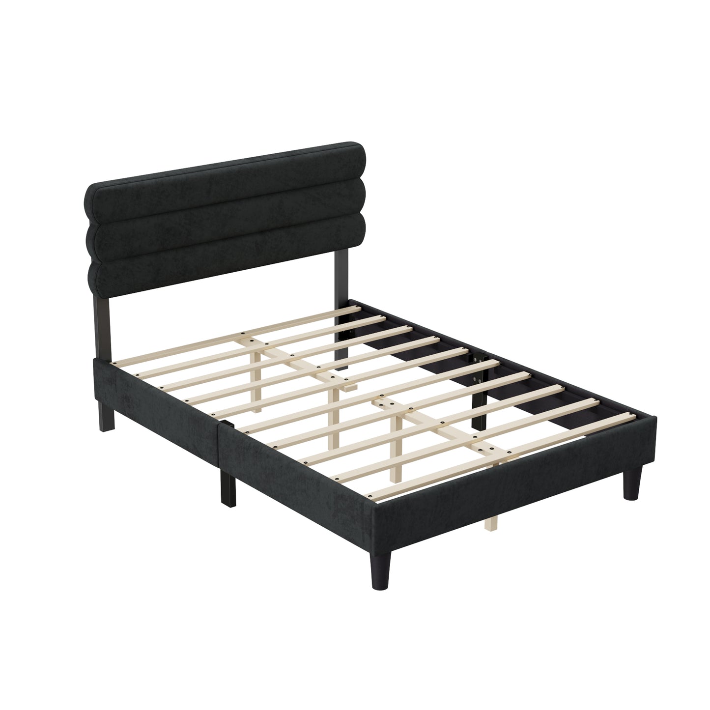 Wee Queen Size Bed Frame - Dark Gray