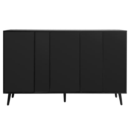 Bella Storage Cabinet - Black/White