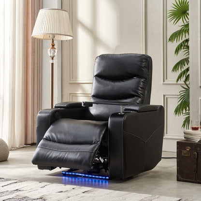 Vaught Power Recliner Chair - Black