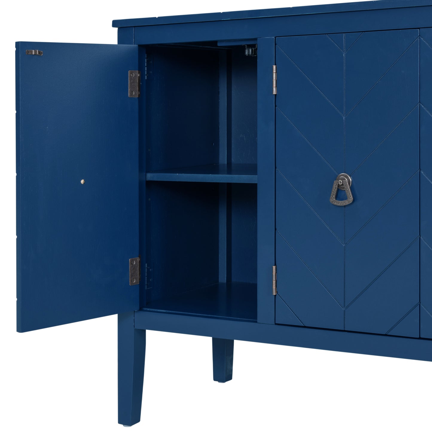 Delena Accent Storage Cabinet - Navy Blue