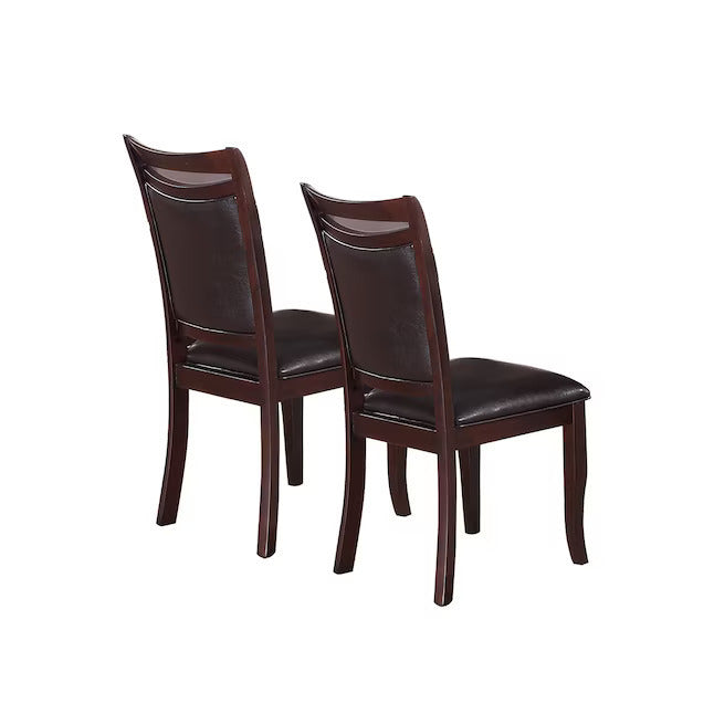 Marcos Dining Chair (Set of 2) - Dark Brown