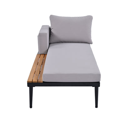 Herta Outdoor Daybed Patio - Gray