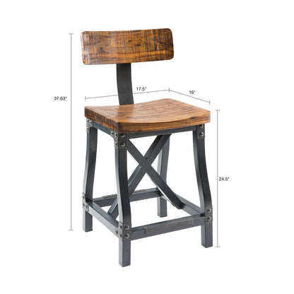 Lancaster Counter Stool - Walnut