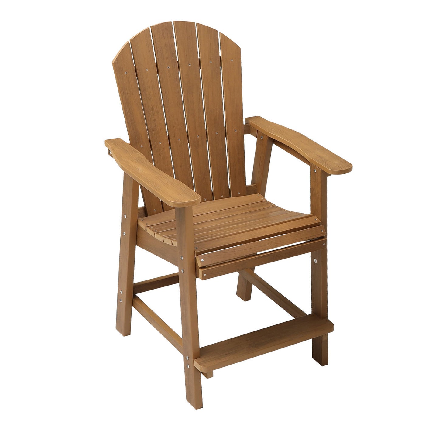 Ken Patio Bar Chair (Set of 2) - Teak