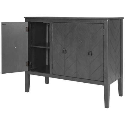 Delena Accent Storage Cabinet - Gray