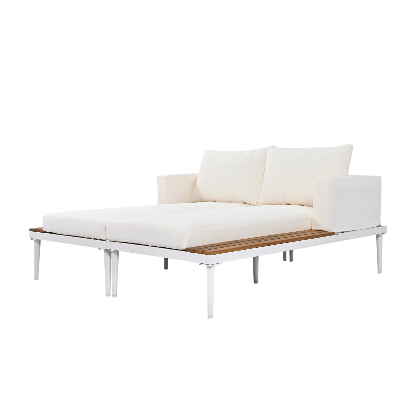 Herta Outdoor Daybed Patio - Beige